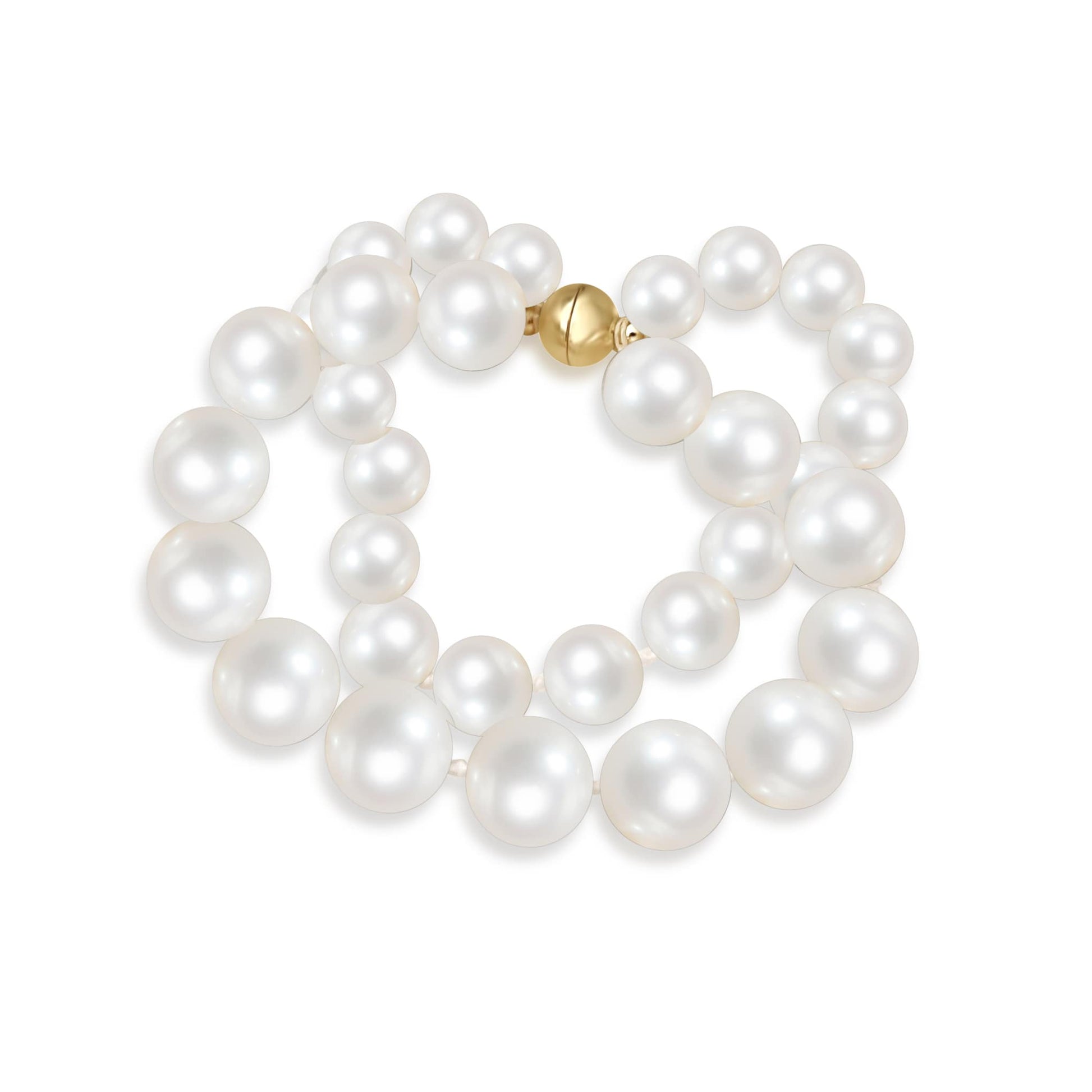 Swarovski Double-Layer Pearl Lumière DoubLe Bracelet Lumière Double
